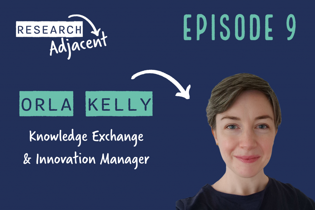 Research Adjacent Orla Kelly Knowledge Exchange Manager