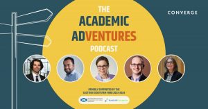 Academic Adventures podcast graphic